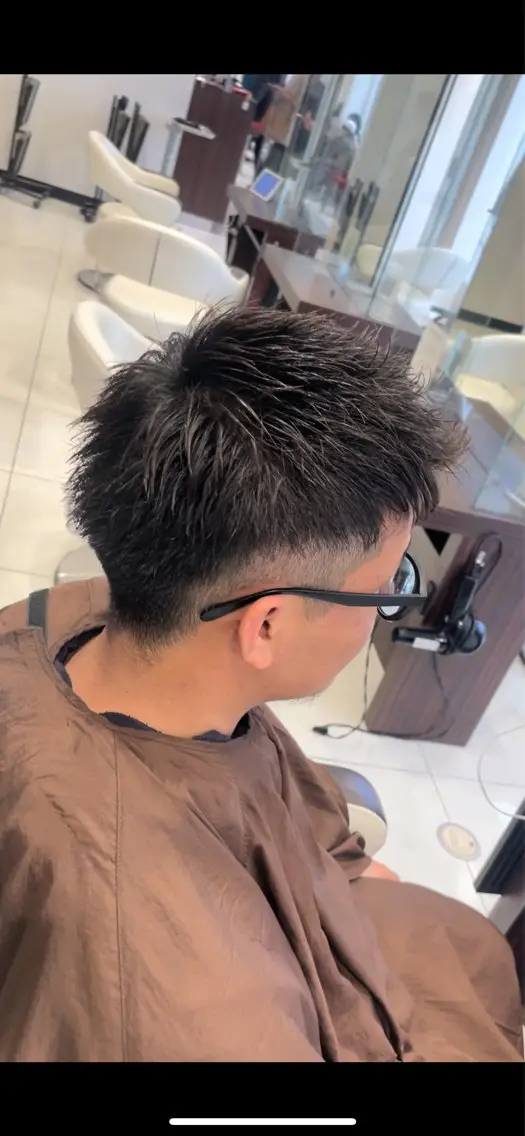 ショート メンズ モヒカン ✂︎山﨑 涼太✂︎のヘアスタイル