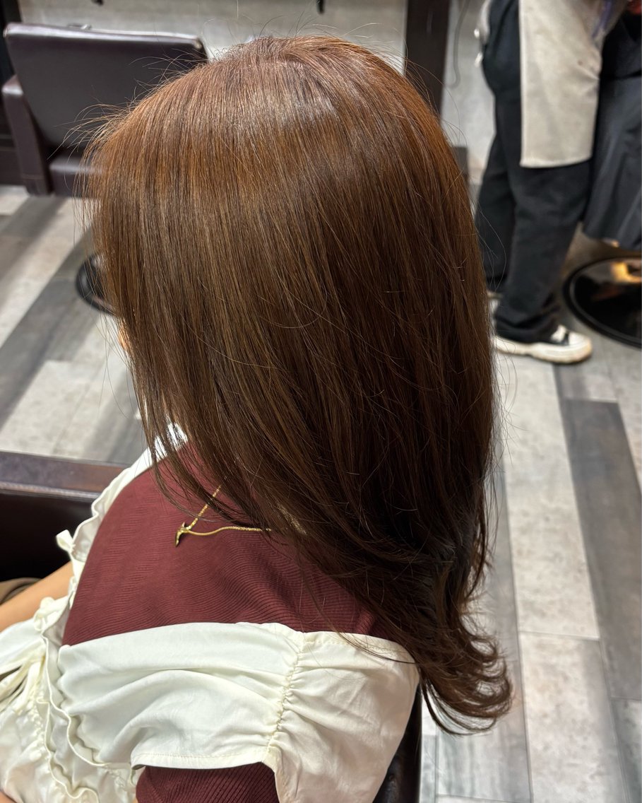 カラー ベージュカラー ショコラベージュ RIRI /KIRAのヘアスタイル