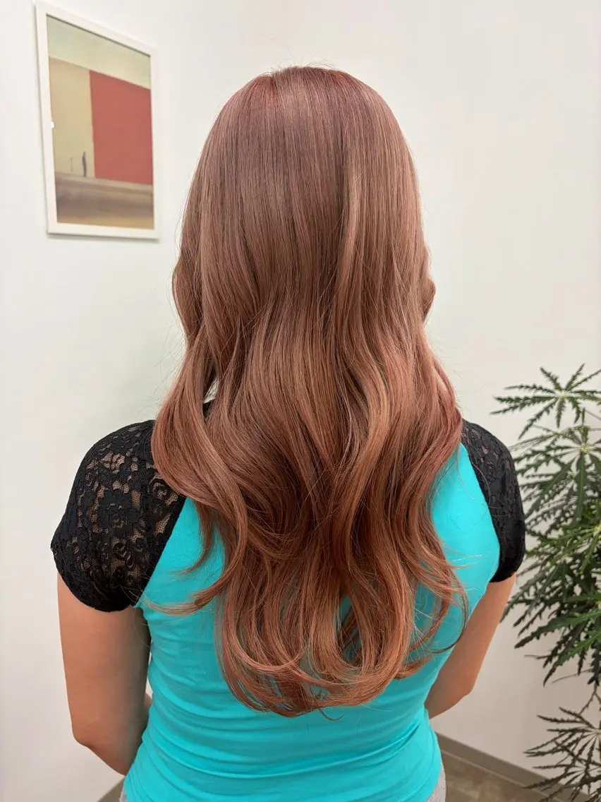 ロング カラー ヘアカラー ENV 船橋 佐久間 彩のヘアスタイル
