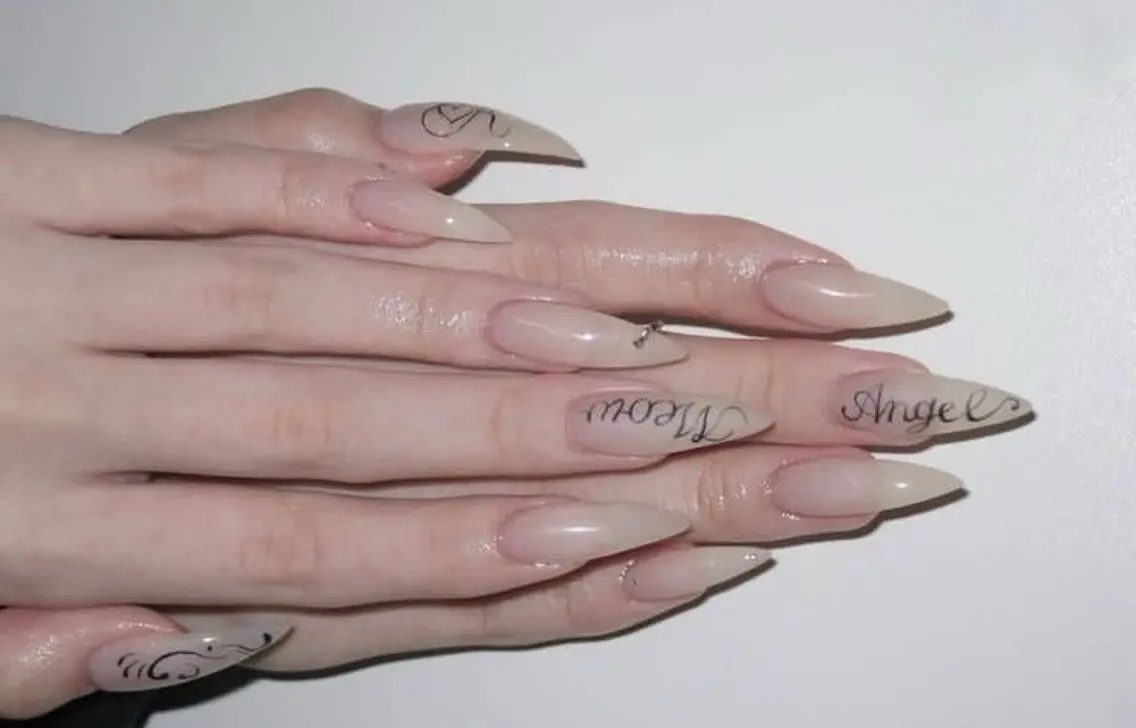 ネイル フレンチネイル グラデーション 韓国ネイル マグネットネイル ワンカラーネイル ハンドネイル Jang Nailのネイルデザイン