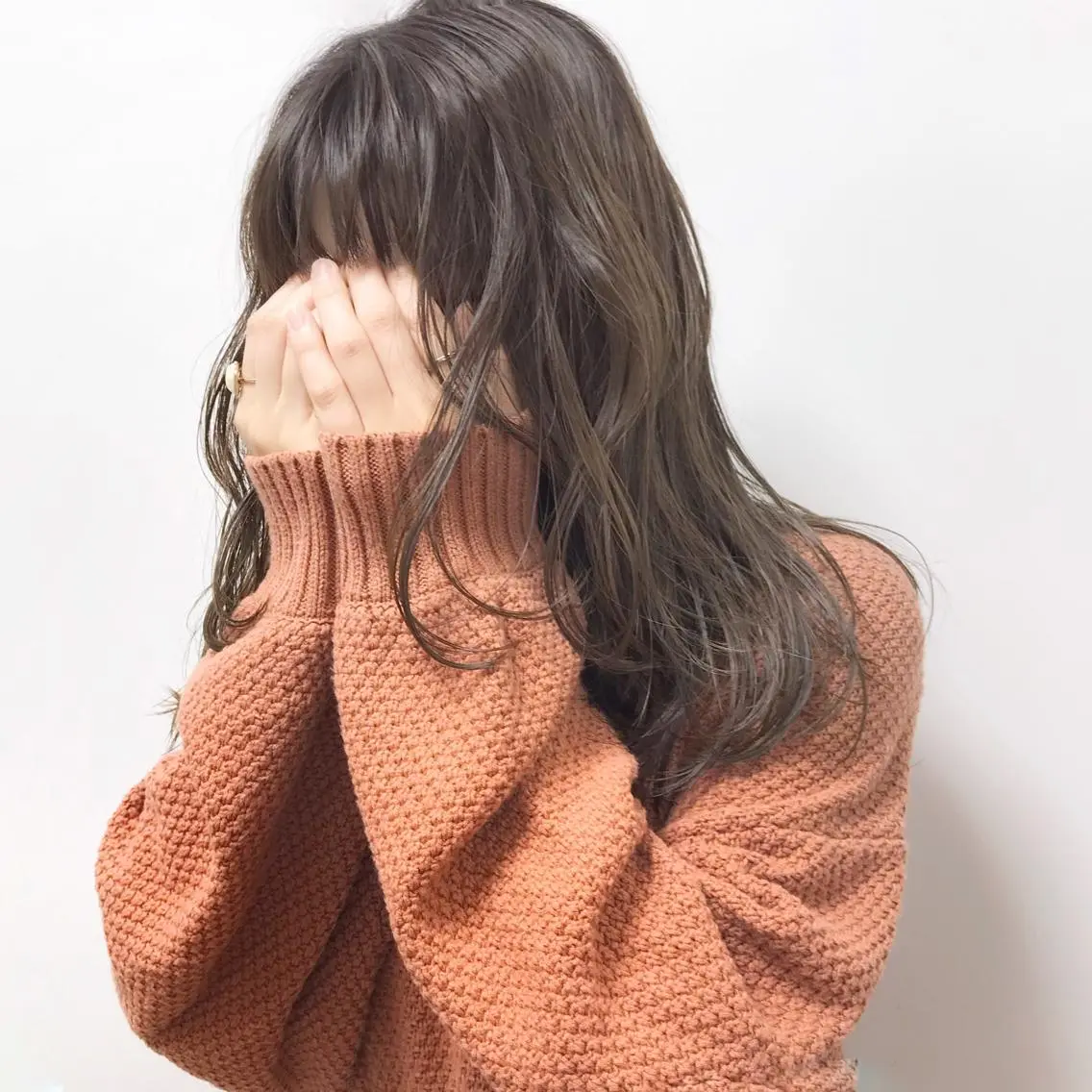 セミロング カラー ベージュカラー ショート特化 /天神大名/ハルナのヘアスタイル