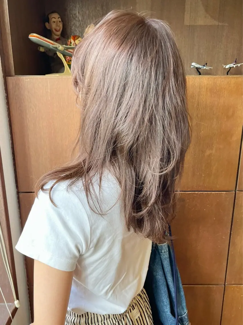 似合わせカット & 透明感カラー & ヘアエステ3ケアトリートメントの写真