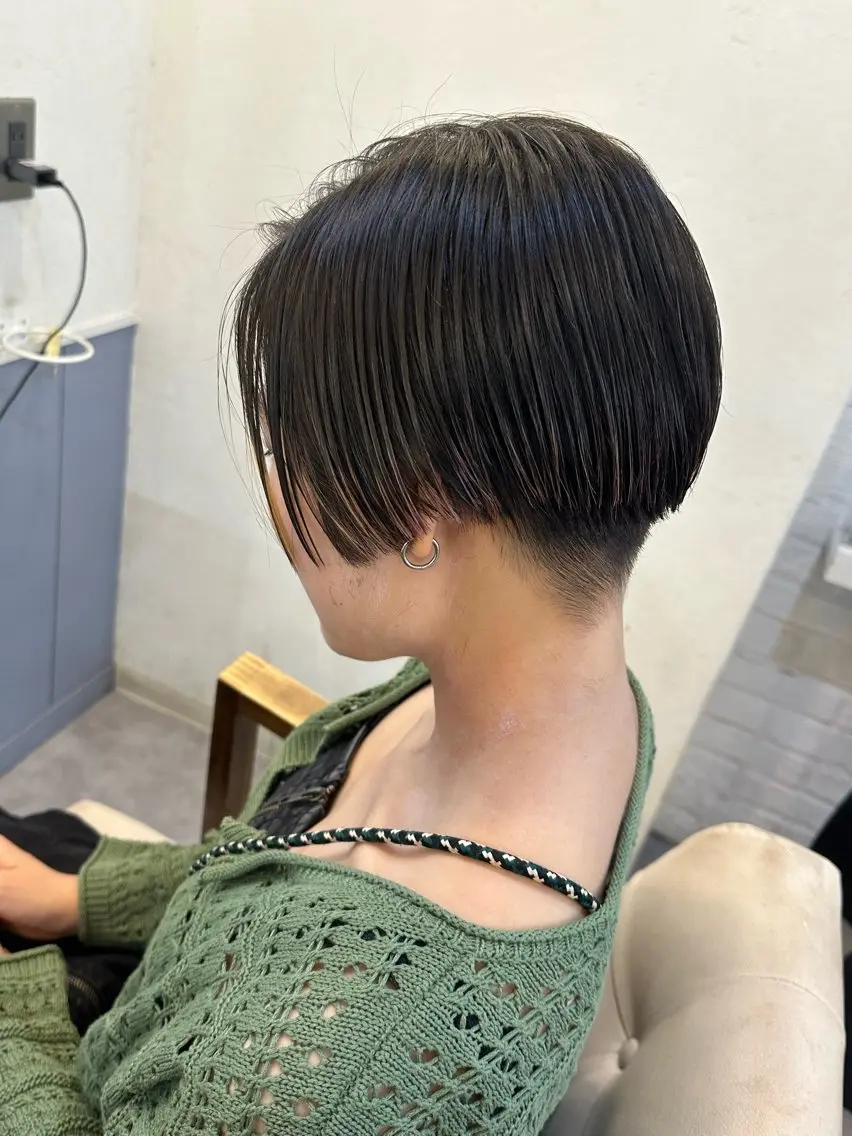 ショート カット ヘッドスパ 🩵透明感/高発色 /難波/北原佑記🌸のヘアスタイル