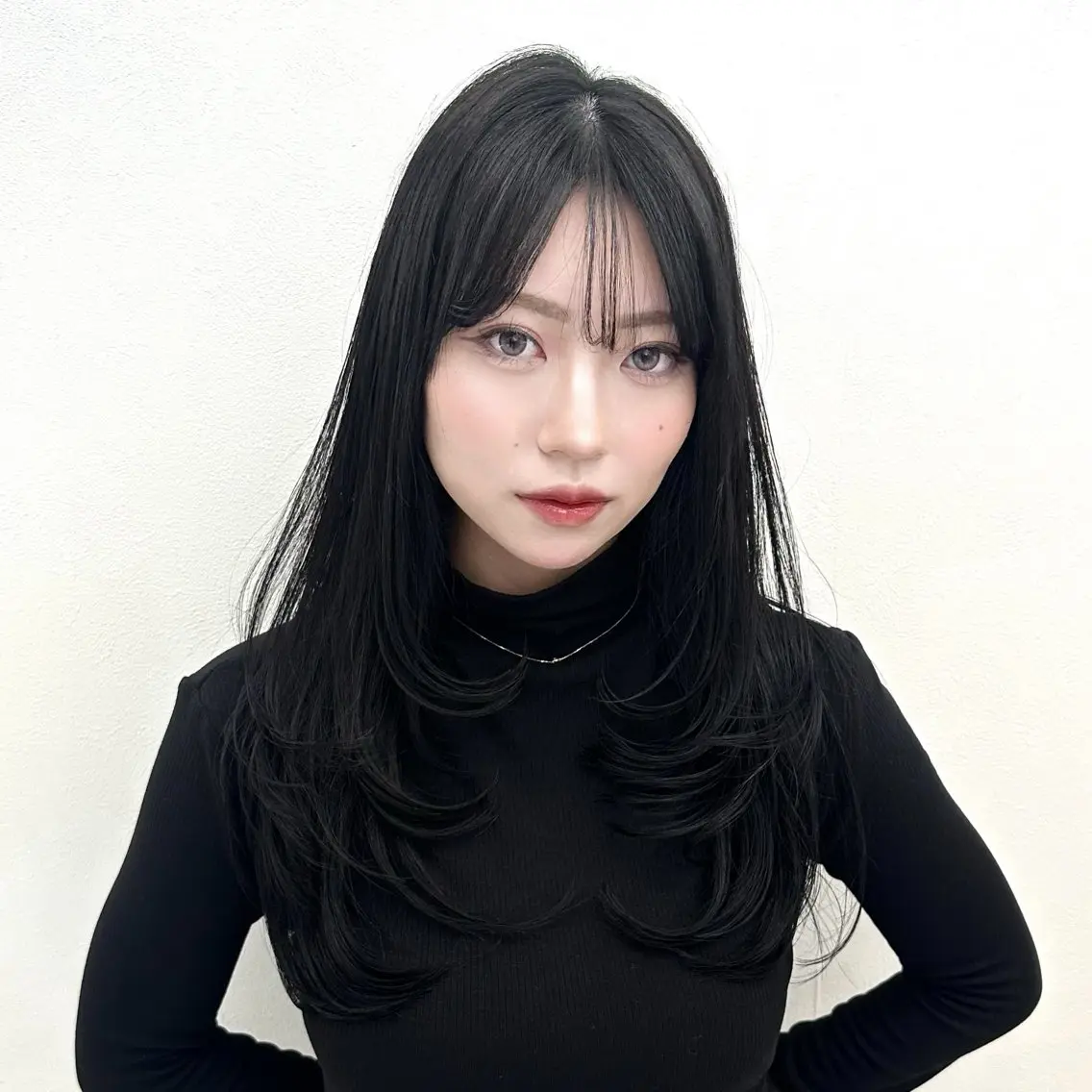 セミロング カラー ヘアアレンジ カット ヘアカラー トリートメント 大人っぽ中韓レディ ヘア🤍MAOのヘアスタイル
