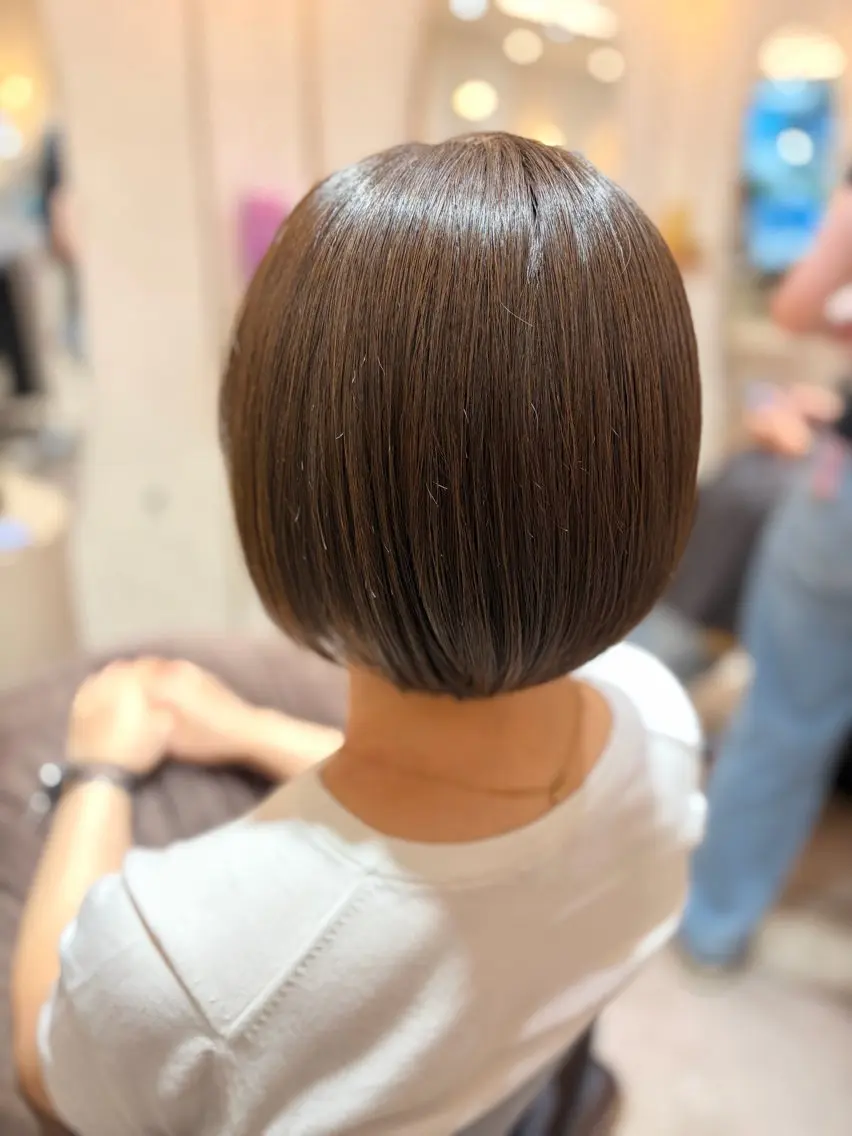 ショート カラー 菅原 渚のヘアスタイル