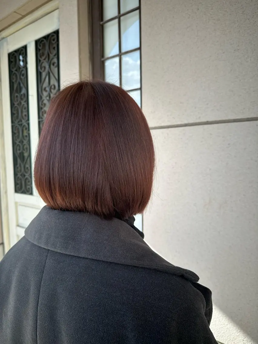 ショート カラー 藤原 蓮のヘアスタイル