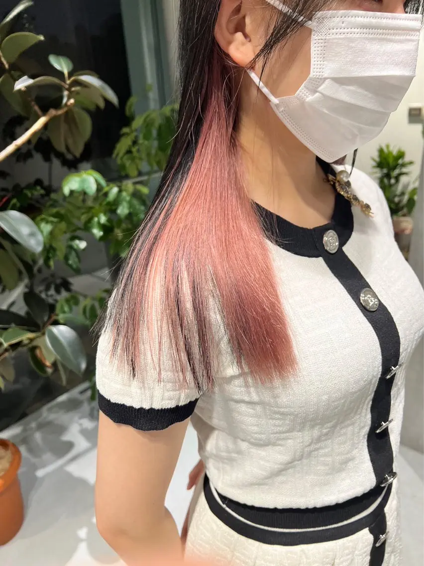 ロング カラー 冨山 一真のヘアスタイル