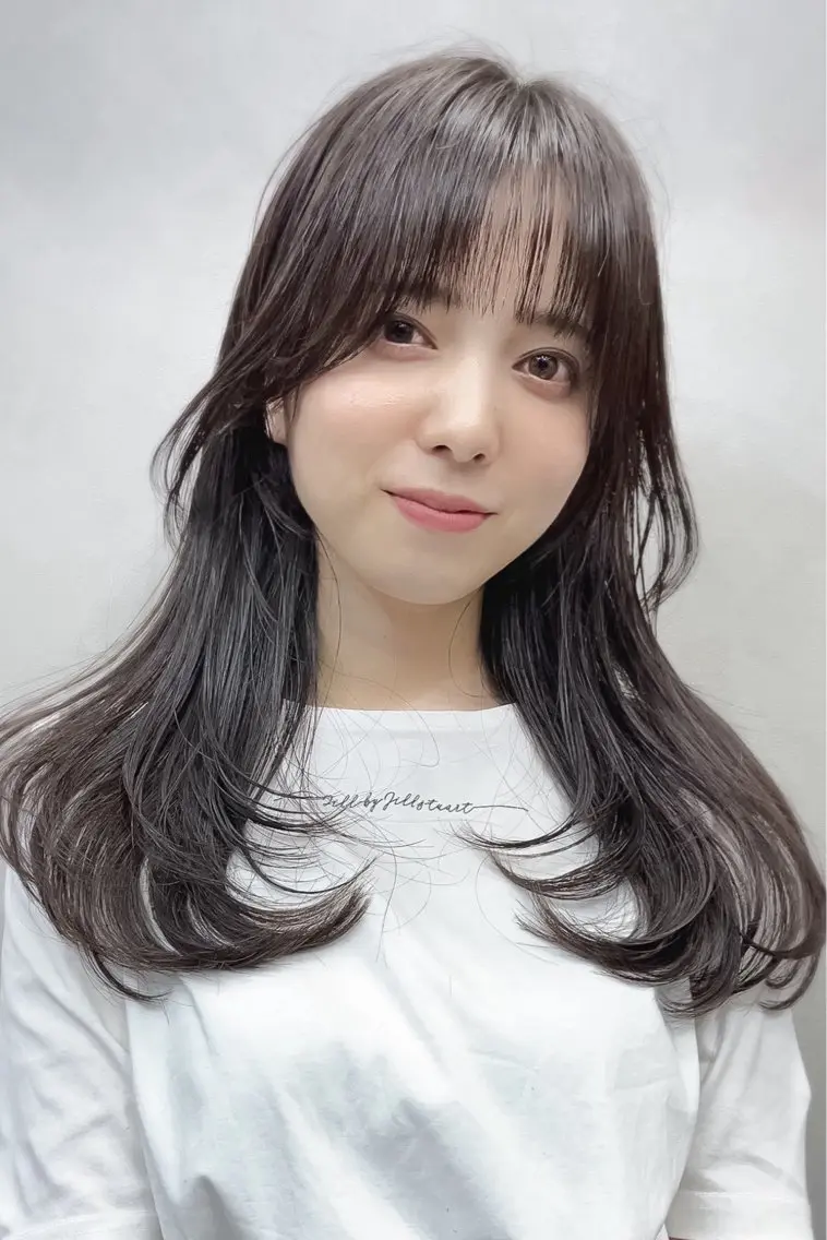 セミロング 加藤 拓哉のヘアスタイル