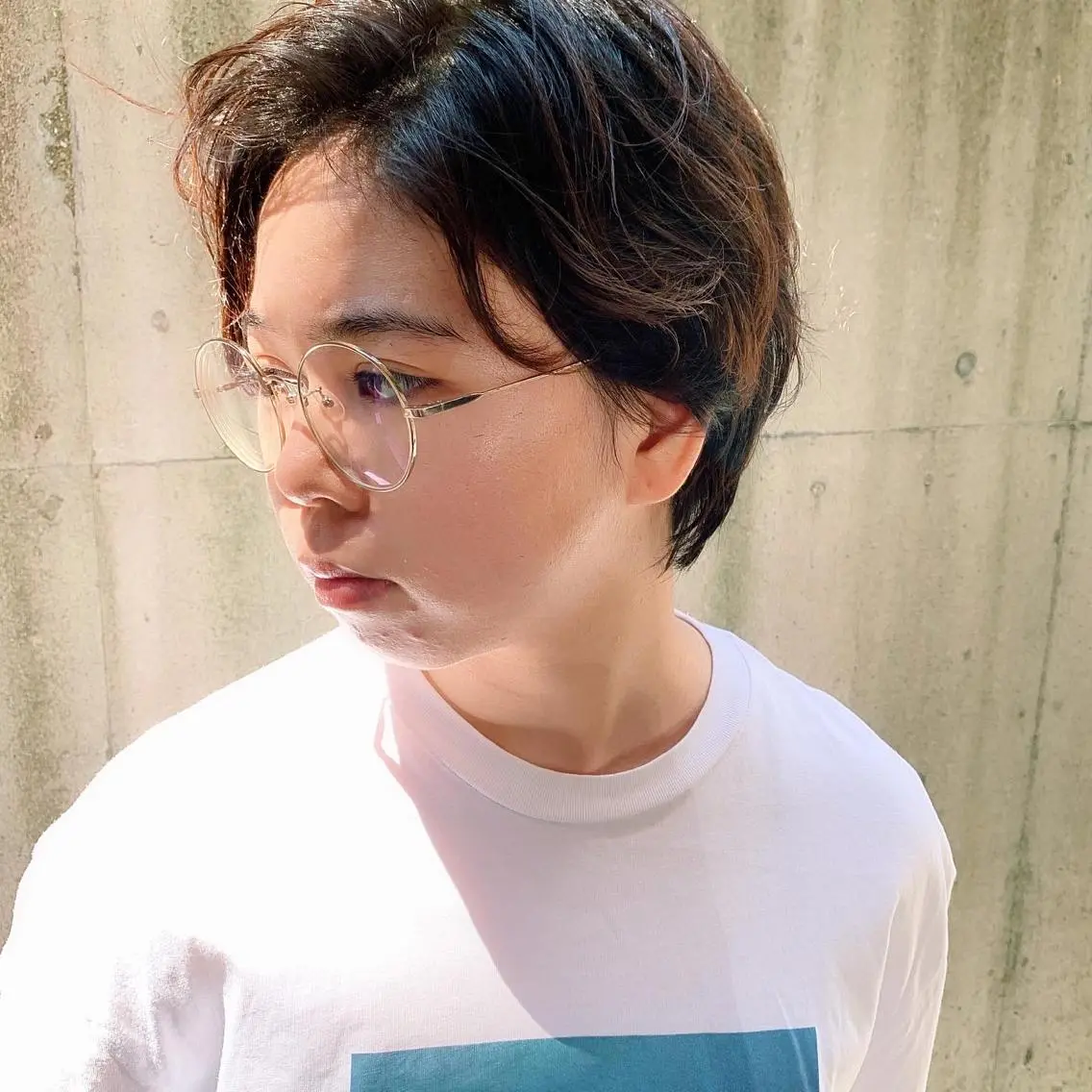 ショート カラー 中川 竜誠のヘアスタイル