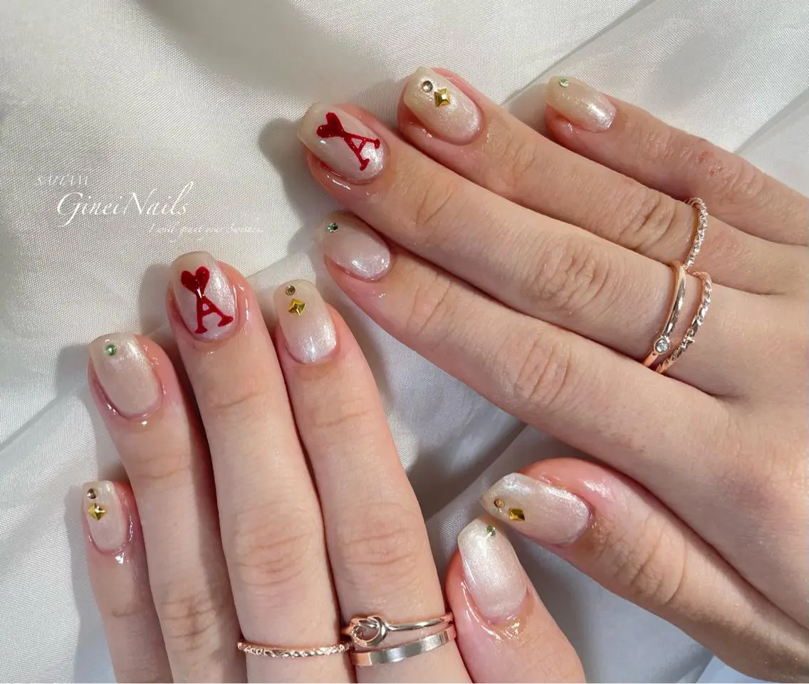 ネイル ジェルネイル 持ち込み Genie Nailsのネイルデザイン