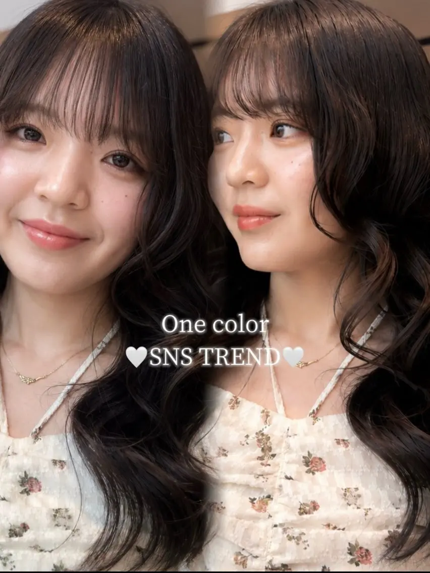 カラー 🎀古沢月渚🎀 ヘアセット/1カラーのヘアスタイル
