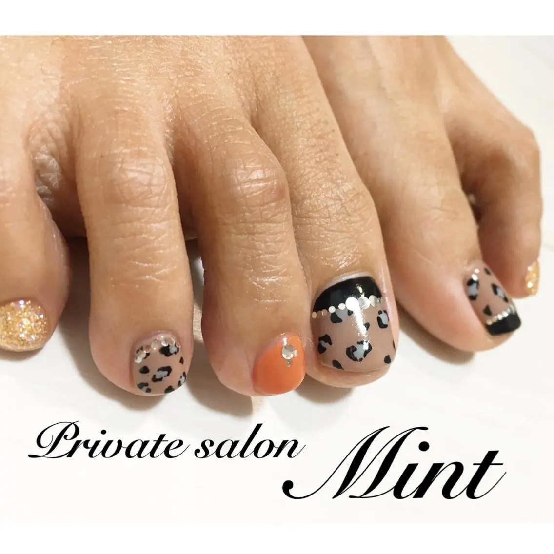 ネイル フットネイル Mint. nailのネイルデザイン
