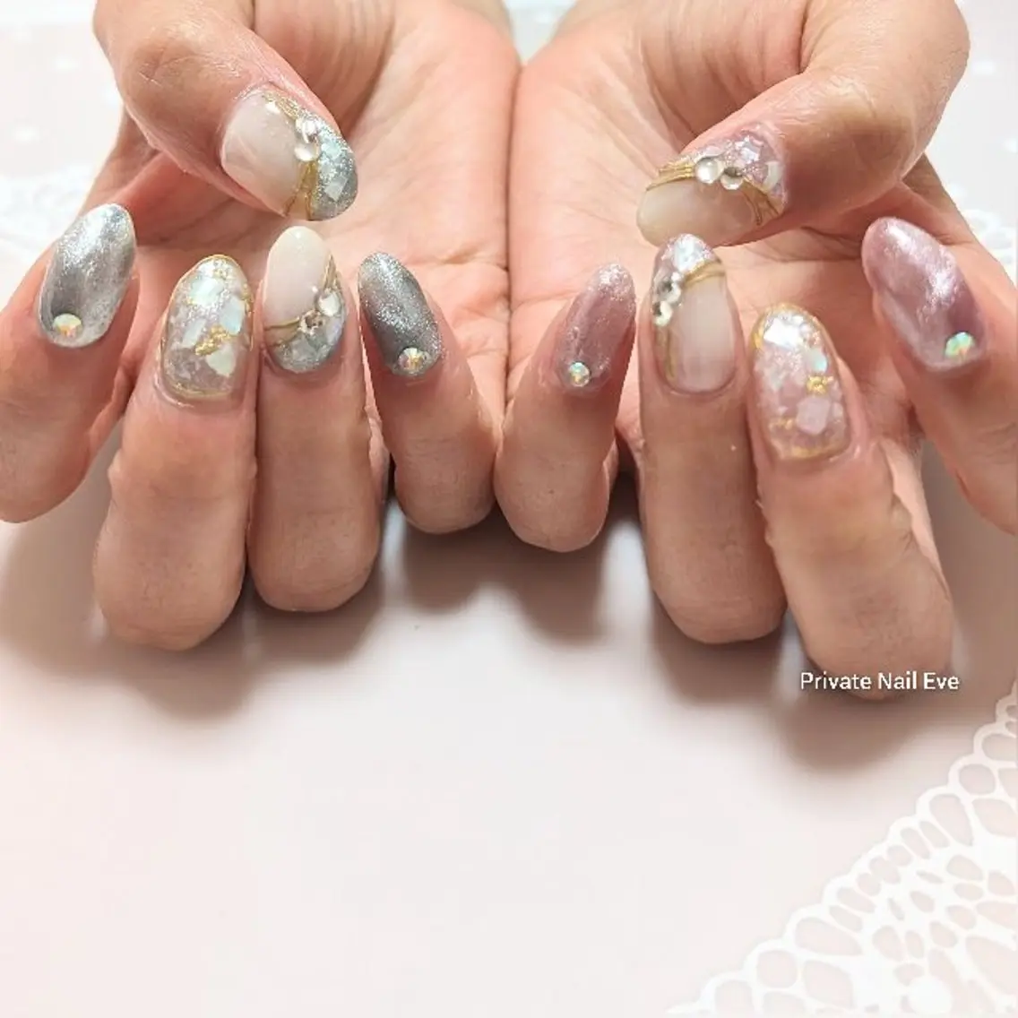 ネイル ニュアンスネイル ハンドネイル ネイル junkoのネイルデザイン