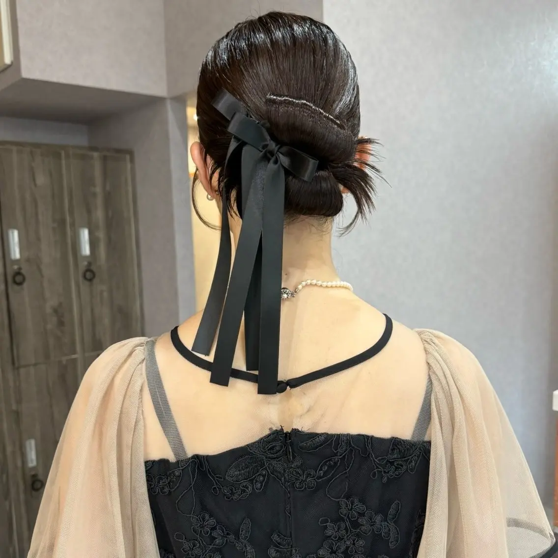 ヘアアレンジ ボブ 中村 友香のヘアスタイル