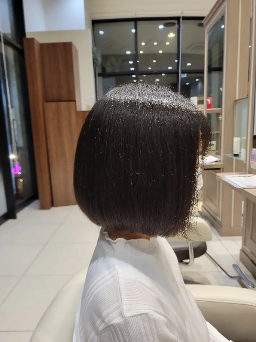 ミディアム ボブ メンズパーマ 渡辺将功のヘアスタイル