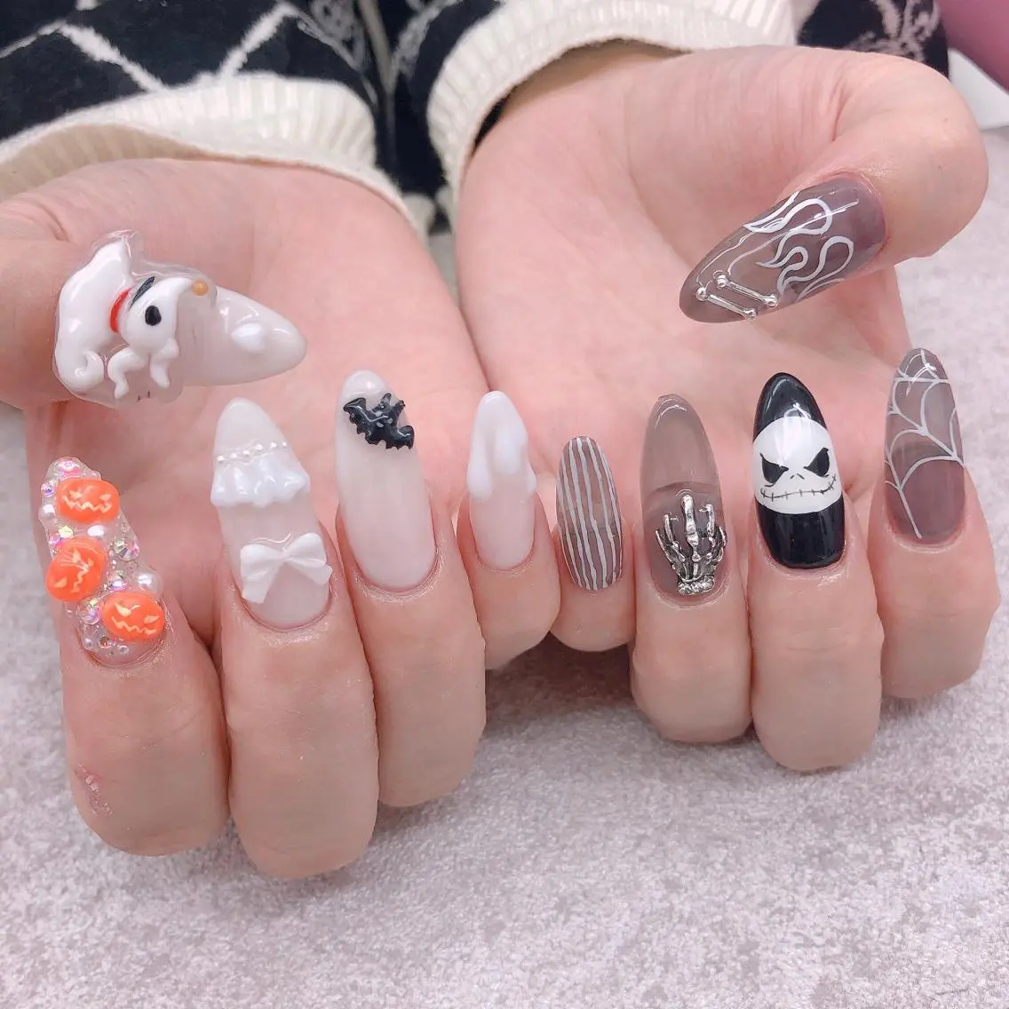ネイル 長さ出し ナナイチゼロ I.Naoのネイルデザイン