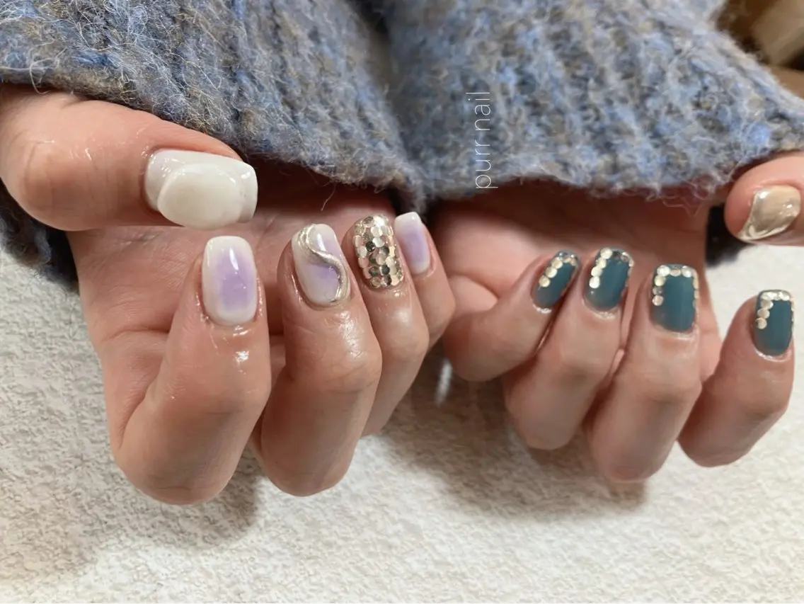 ネイル purr nailのネイルデザイン