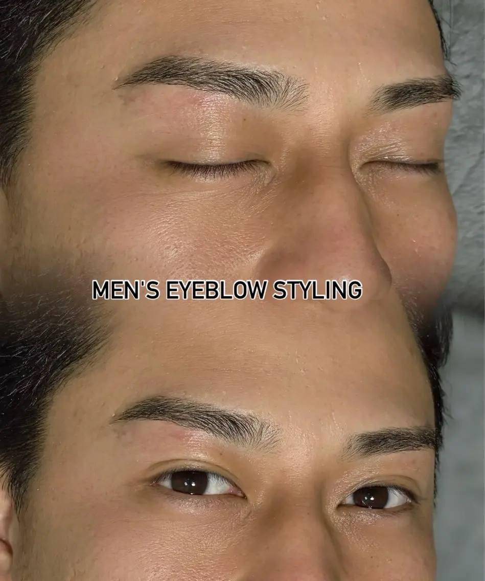 メンズ アイブロウ eclipse eyelashのマツエク・マツパデザイン