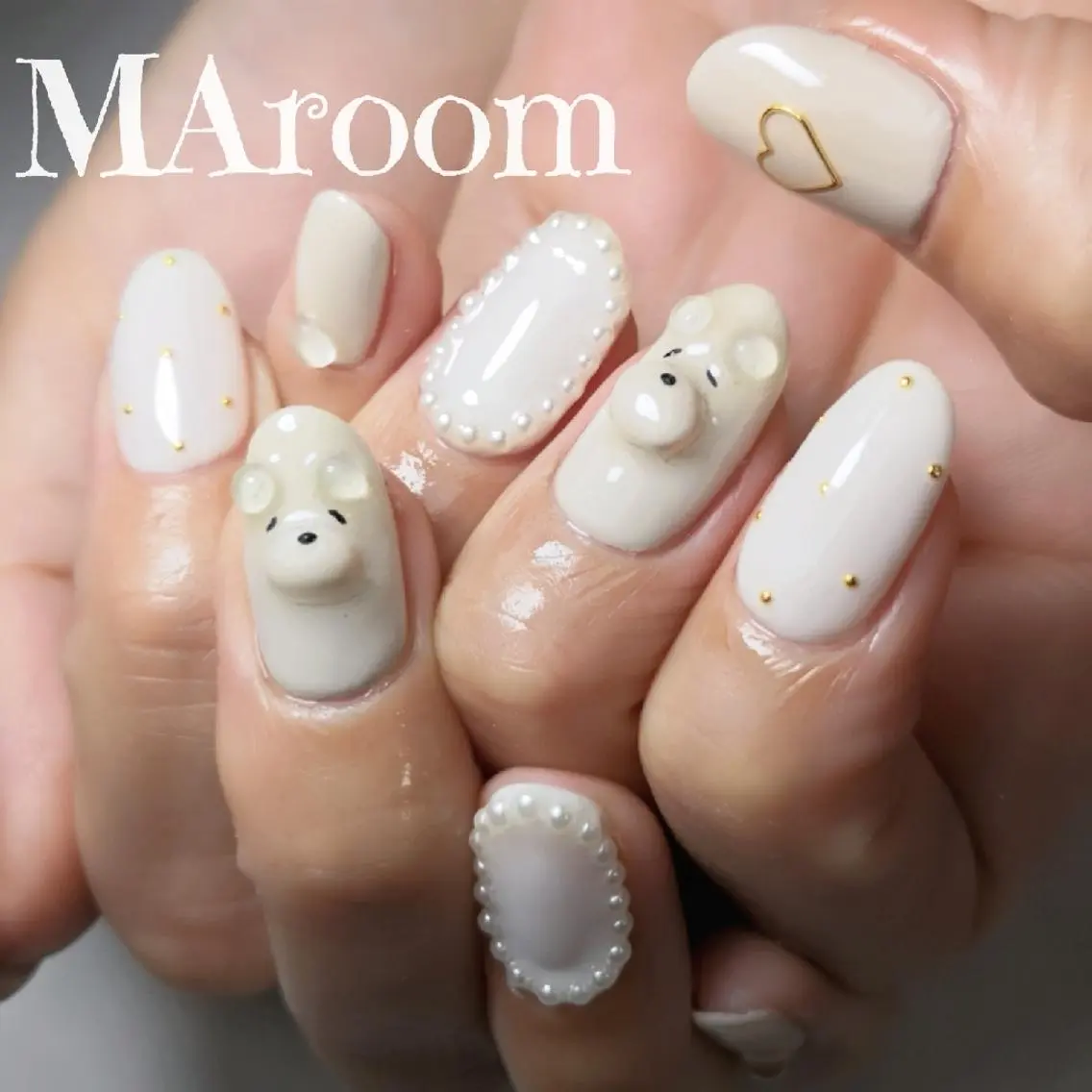 ネイル ロング &MERCI nail maoのネイルデザイン