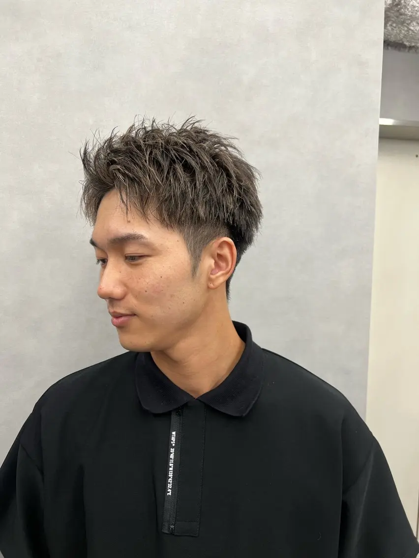ショート メンズ ショートヘア カット 安藤 晴大のヘアスタイル
