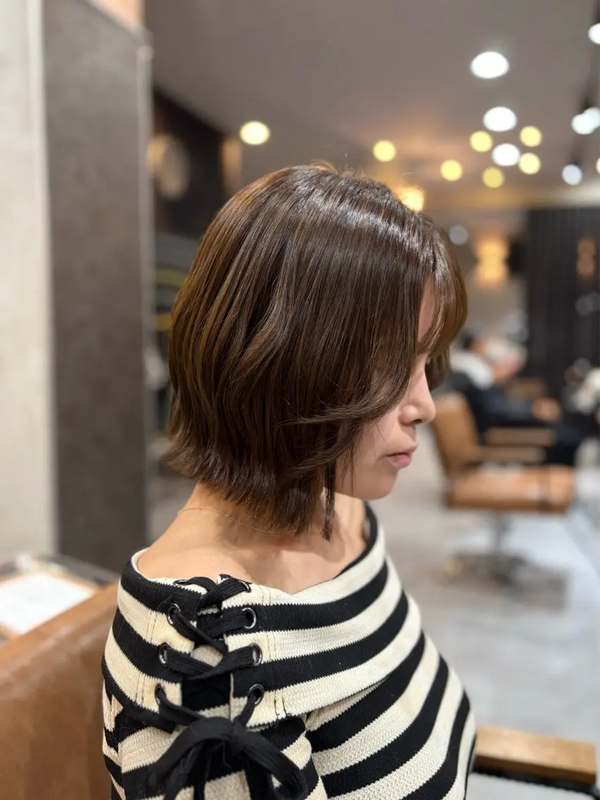 ミディアム カット SHIAN 立川 🍑すずかのヘアスタイル
