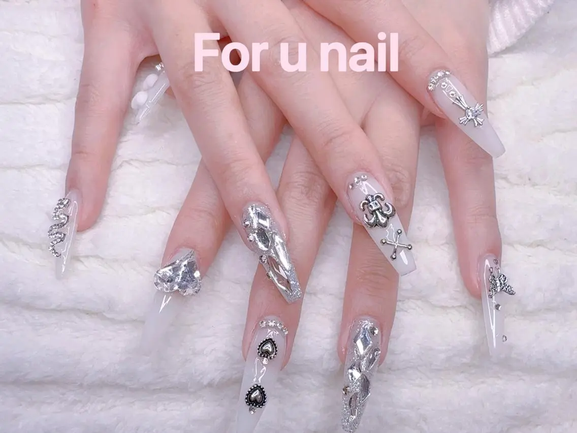 ネイル 成人式 韓国ネイル オフィスネイル ハンドネイル ハンドケア For U nail スカルプ専門店のネイルデザイン