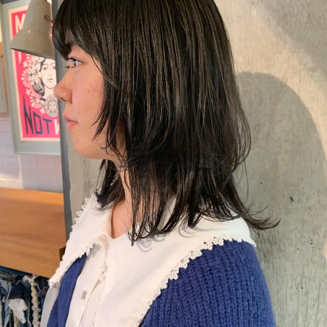 ミディアム レイヤーカット kiyono ⭐︎ダブルカラーのヘアスタイル