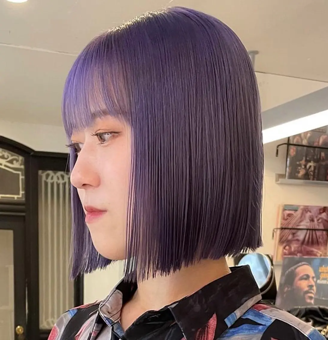 ショート カラー 切りっぱなしボブ ボブ 暖色カラー🧡 ボブ🧚‍♀️マナのヘアスタイル