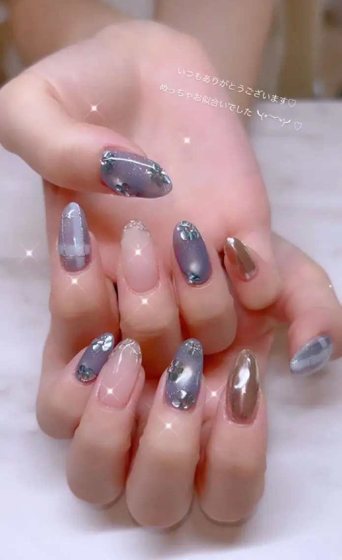 ネイル アートネイル 夏ネイル ワンホンネイル ハンドネイル I LOVE ME NAIL.。.:*♡のネイルデザイン