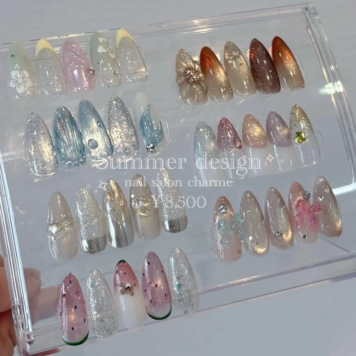 ネイル ハンドネイル charme mimiのネイルデザイン