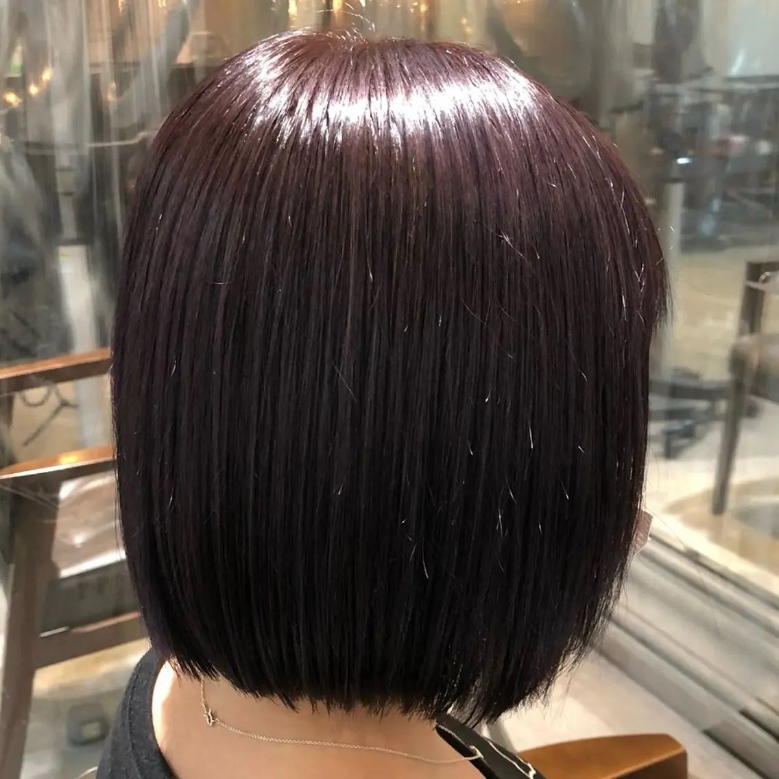 ミディアム カラー ヘアアレンジ fifth 石川 凪のヘアスタイル