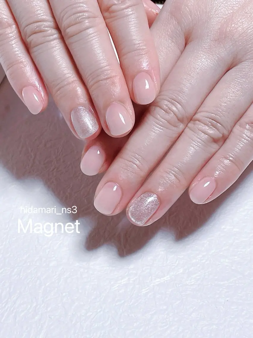 ネイル アートネイル マグネットネイル ハンドネイル NailSalon ひだまりのネイルデザイン