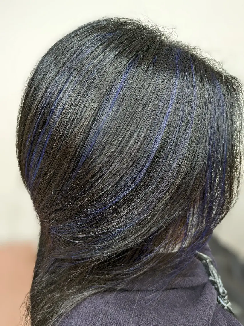 カラー ブリーチ メッシュ 美容室 BON-deuxのヘアスタイル