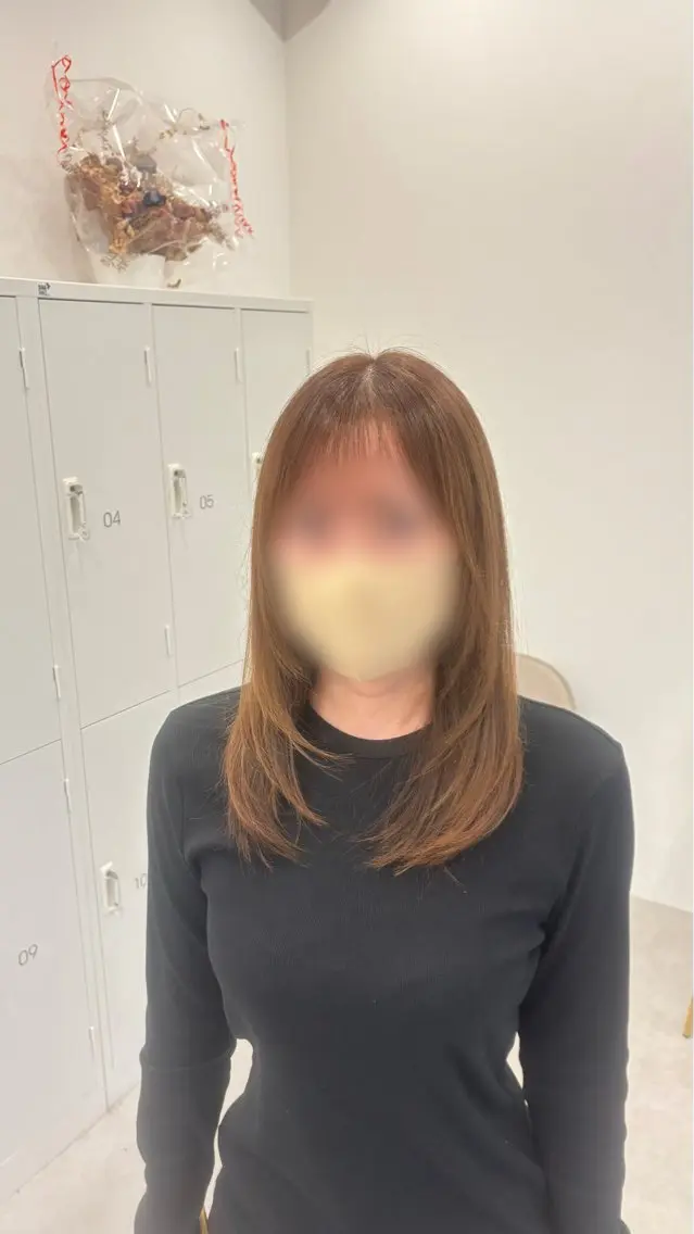 ミディアム カラー ヘアカラー Agu. / KAEDEのヘアスタイル
