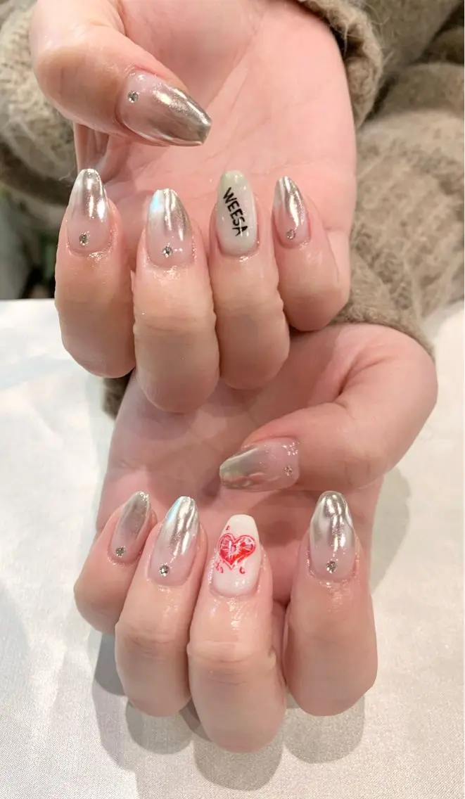 ネイル ハンドネイル ecrin 💎 mayuのネイルデザイン