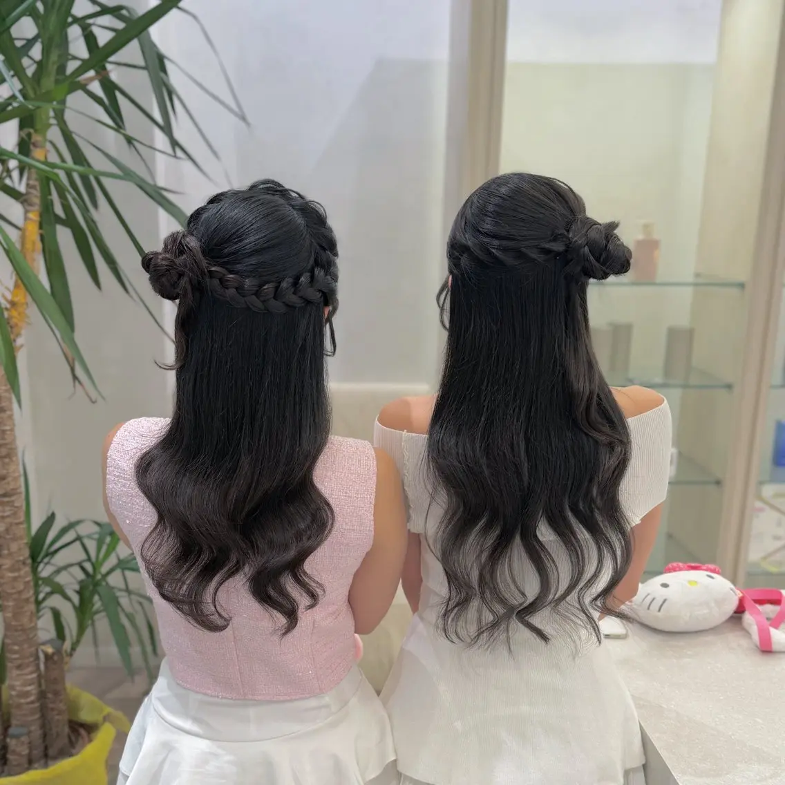 ロング ヘアセット ベージュ/アレンジ/ たから🍀のヘアスタイル