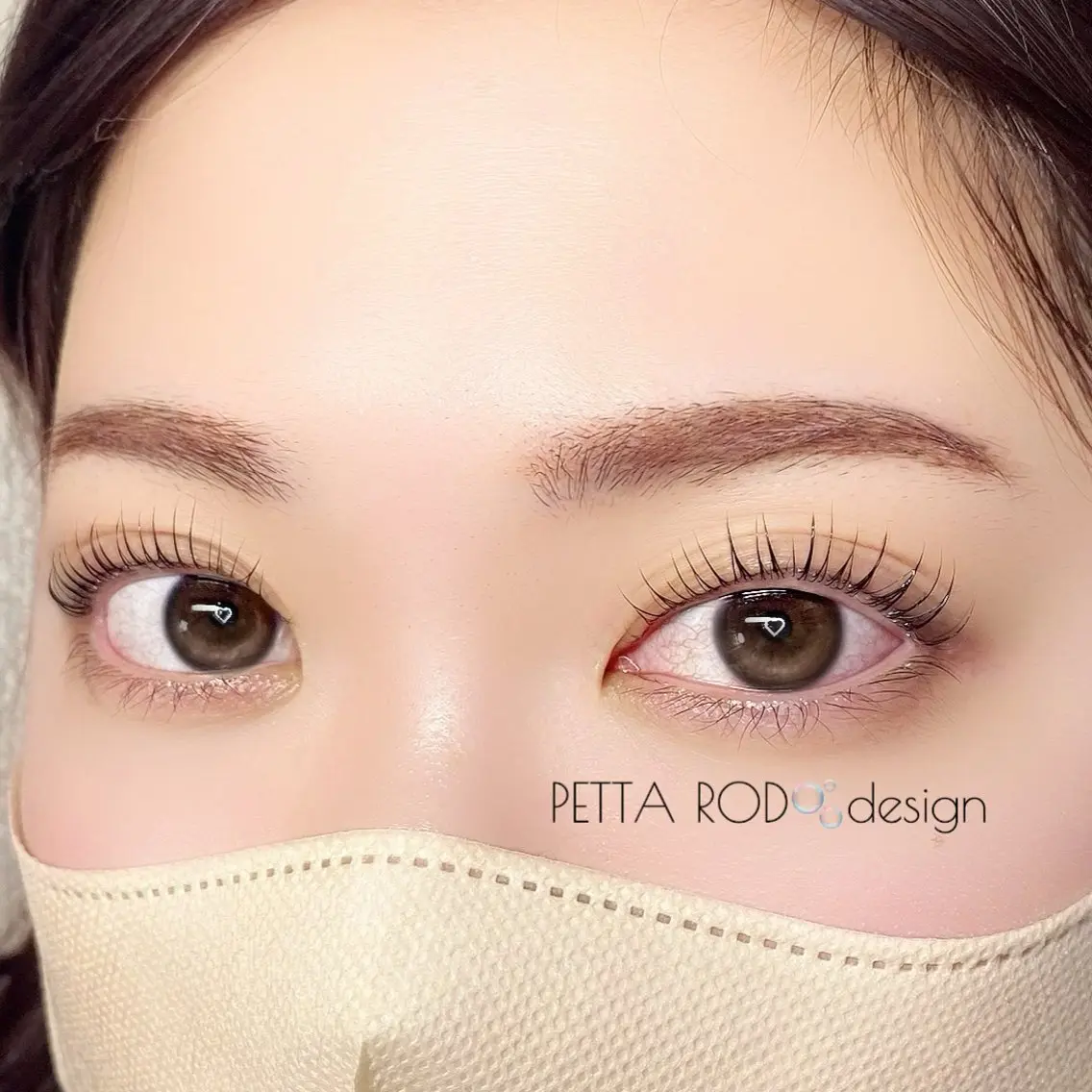 マツエク・マツパ 束感まつ毛 パリジェンヌラッシュリフト まつげパーマ ワンホンマツエク マツパ ruhe eyeのマツエク・マツパデザイン