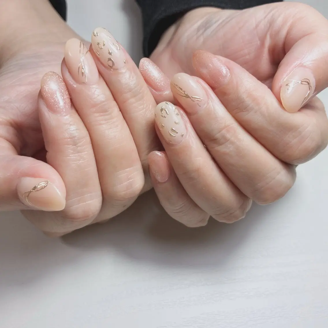 ネイル フットネイル ジェルネイル マグネットネイル ニュアンスネイル オフィスネイル ハンドネイル nail salon anoneのネイルデザイン