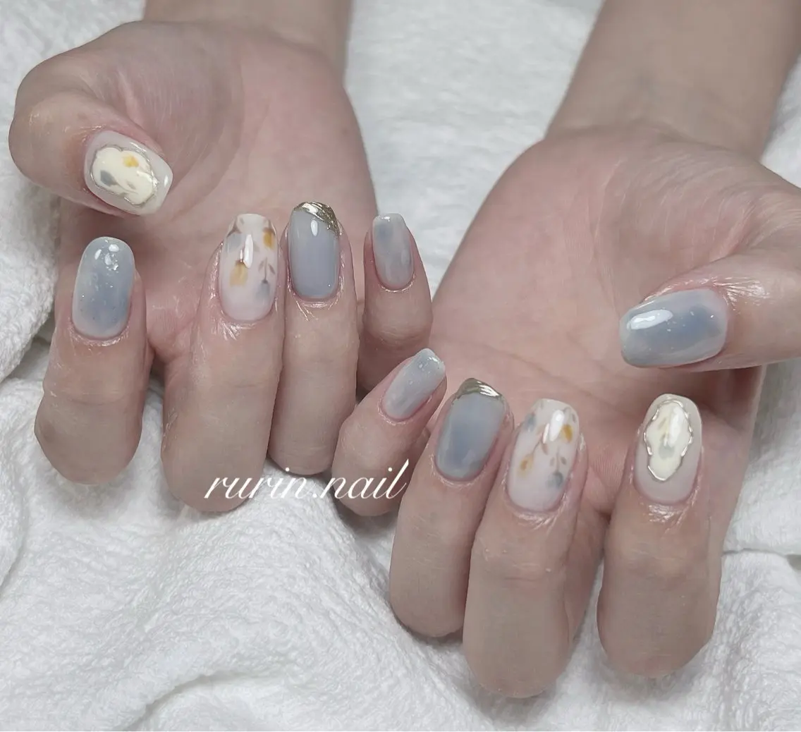 ネイル ハンドネイル ルリン サロン💅のネイルデザイン