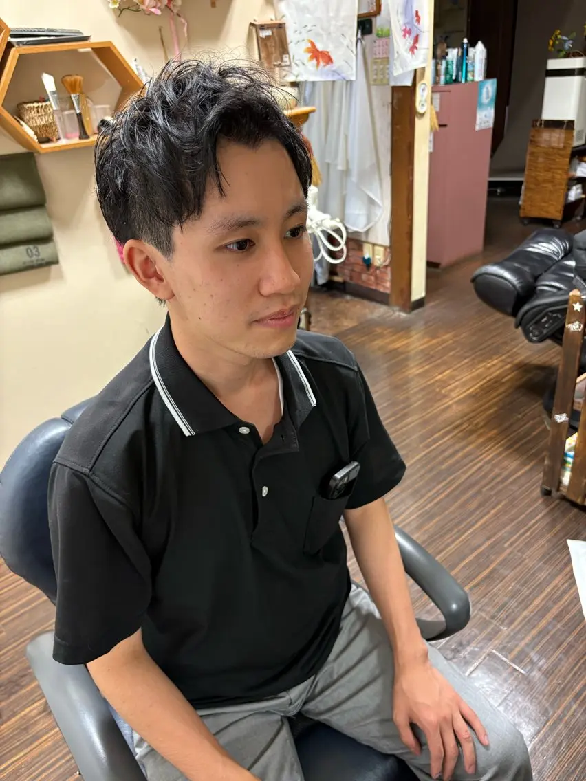 ショート メンズ 吉野 つかさのヘアスタイル