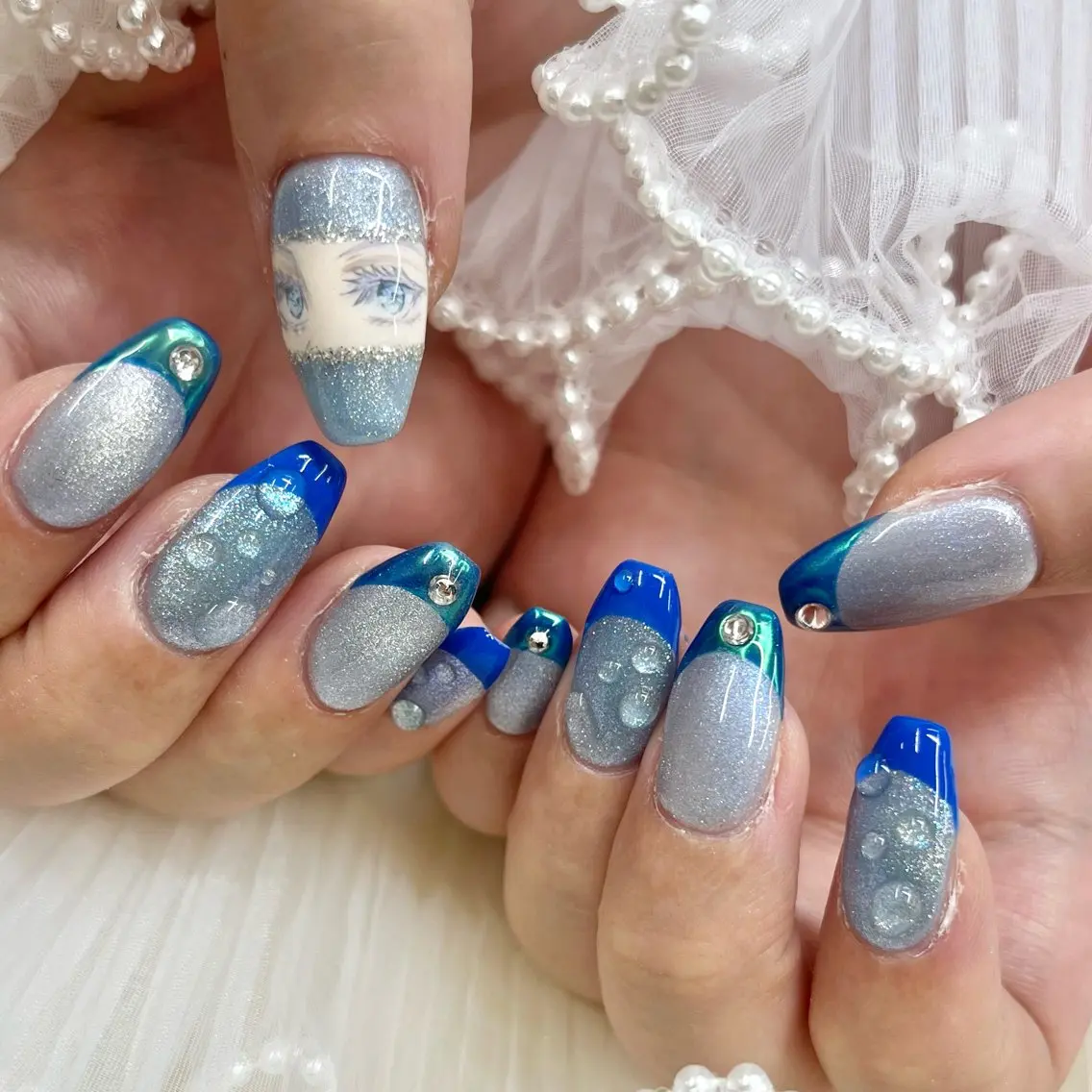 ネイル ハンドネイル 池袋痛ネイル Nok. 渡辺のネイルデザイン