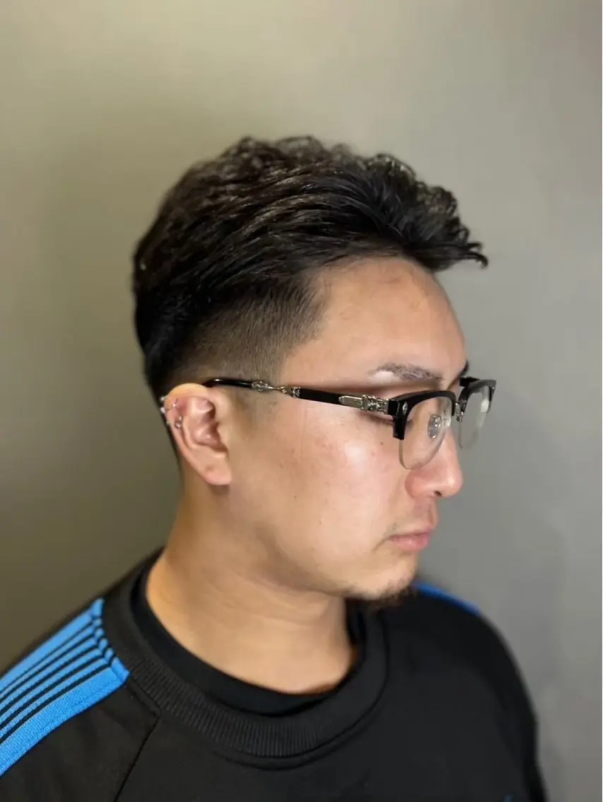 ショート メンズ 柴田 嘉文のヘアスタイル
