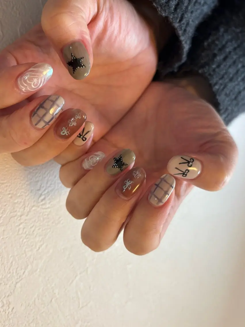 ネイル ハンドネイル ulinail （ウリネイル）のネイルデザイン