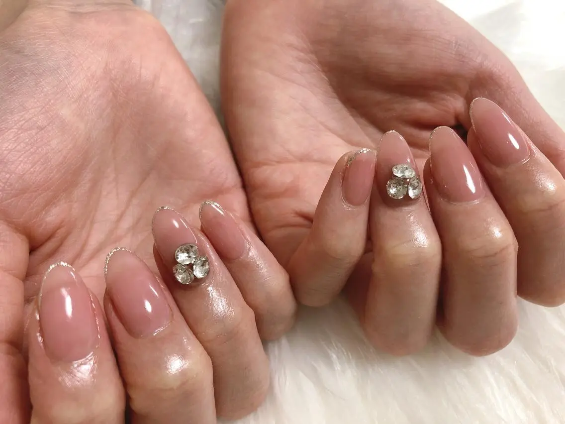 ネイル シンプルネイル kiki nail &brow二子玉川のネイルデザイン