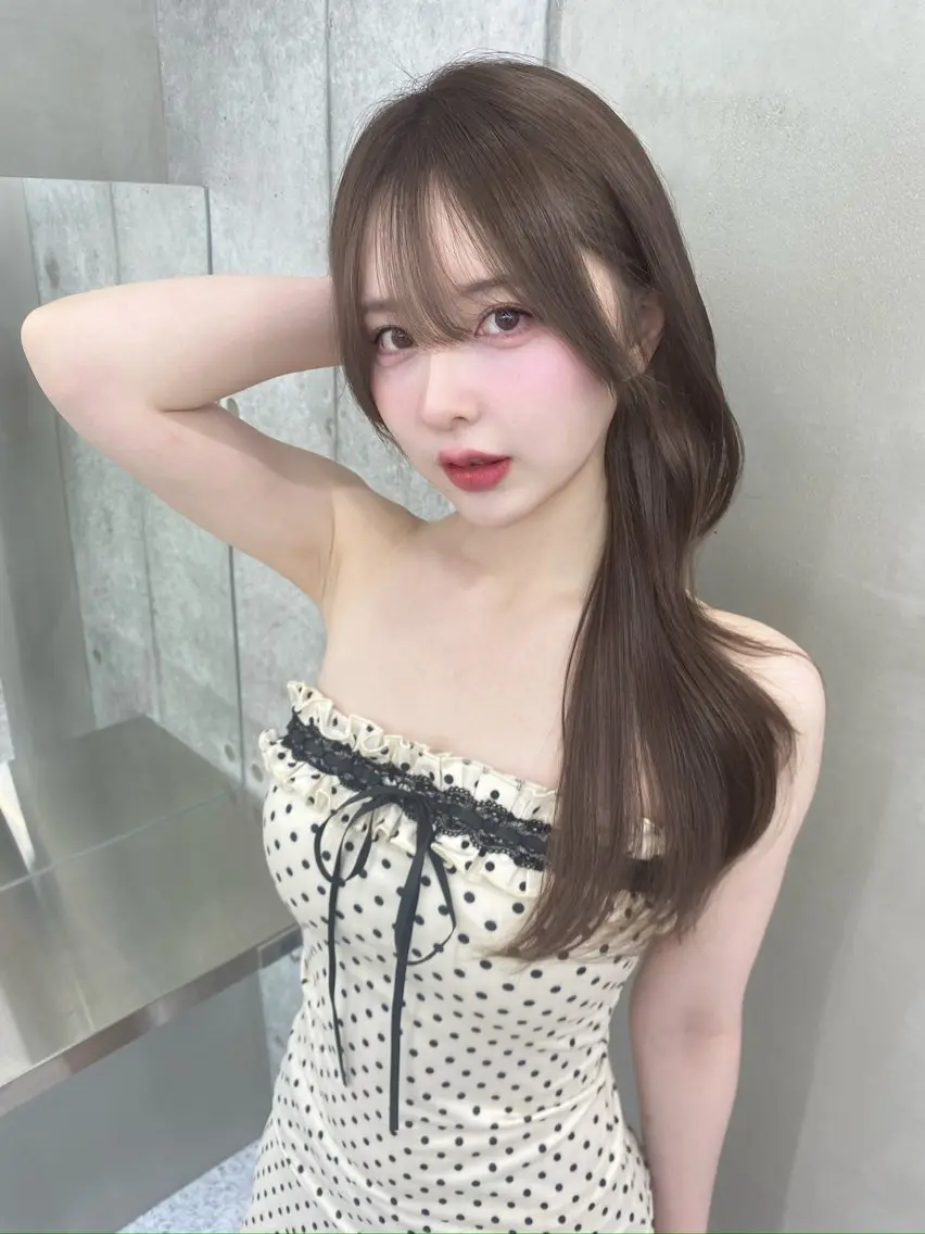 ロング カット 髪質改善/はるみ🌙 赤み消しカラーのヘアスタイル