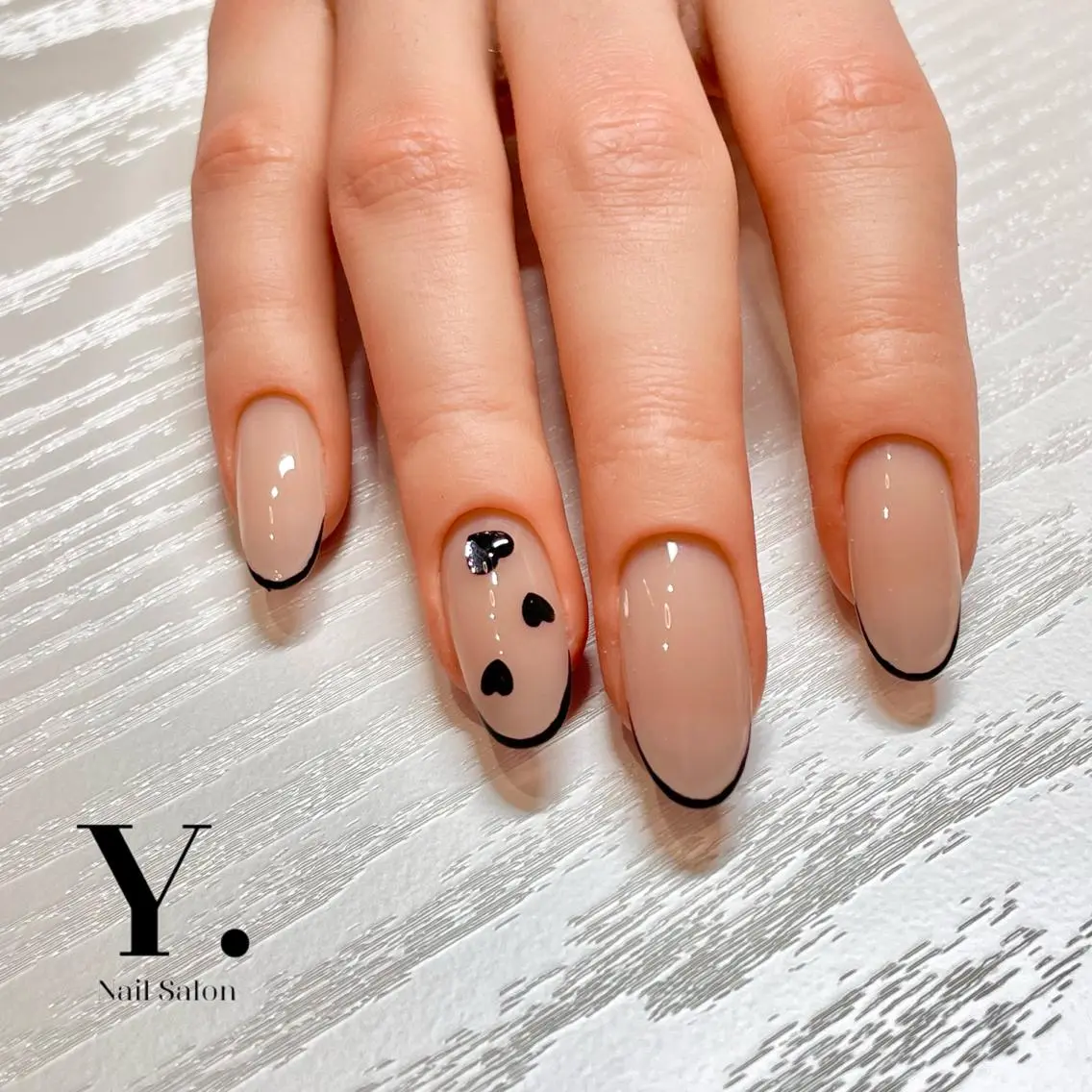 ネイル オフィスネイル シンプルネイル Nail Salon Y.のネイルデザイン