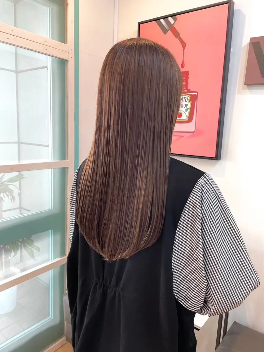 ロング ameet ゆいのヘアスタイル