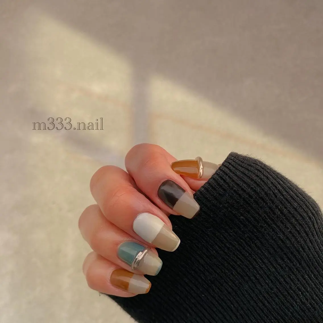 ネイル ハンドネイル MILE. mukonosouのネイルデザイン