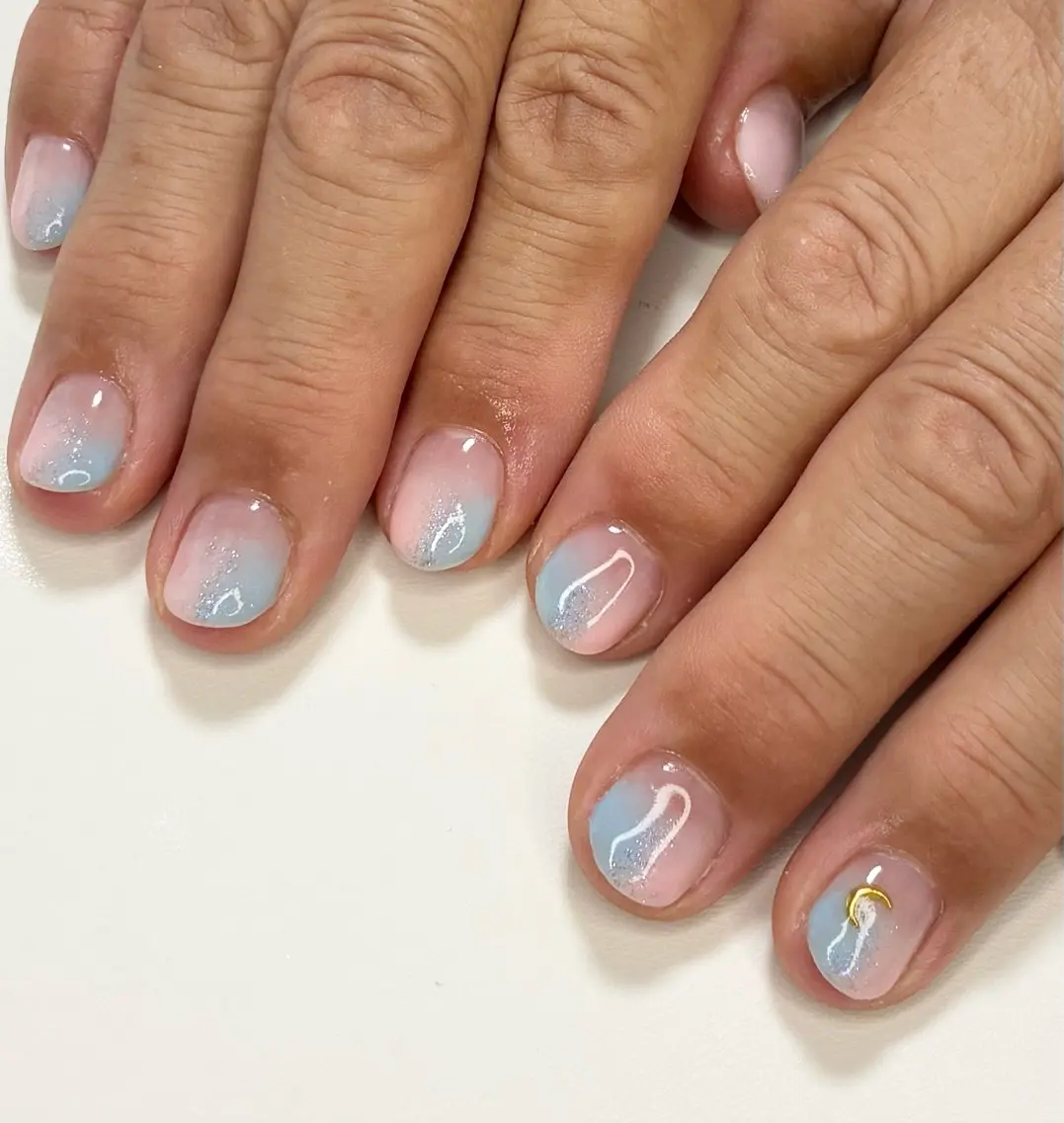 ネイル ハンドネイル nu.sheer honoのネイルデザイン