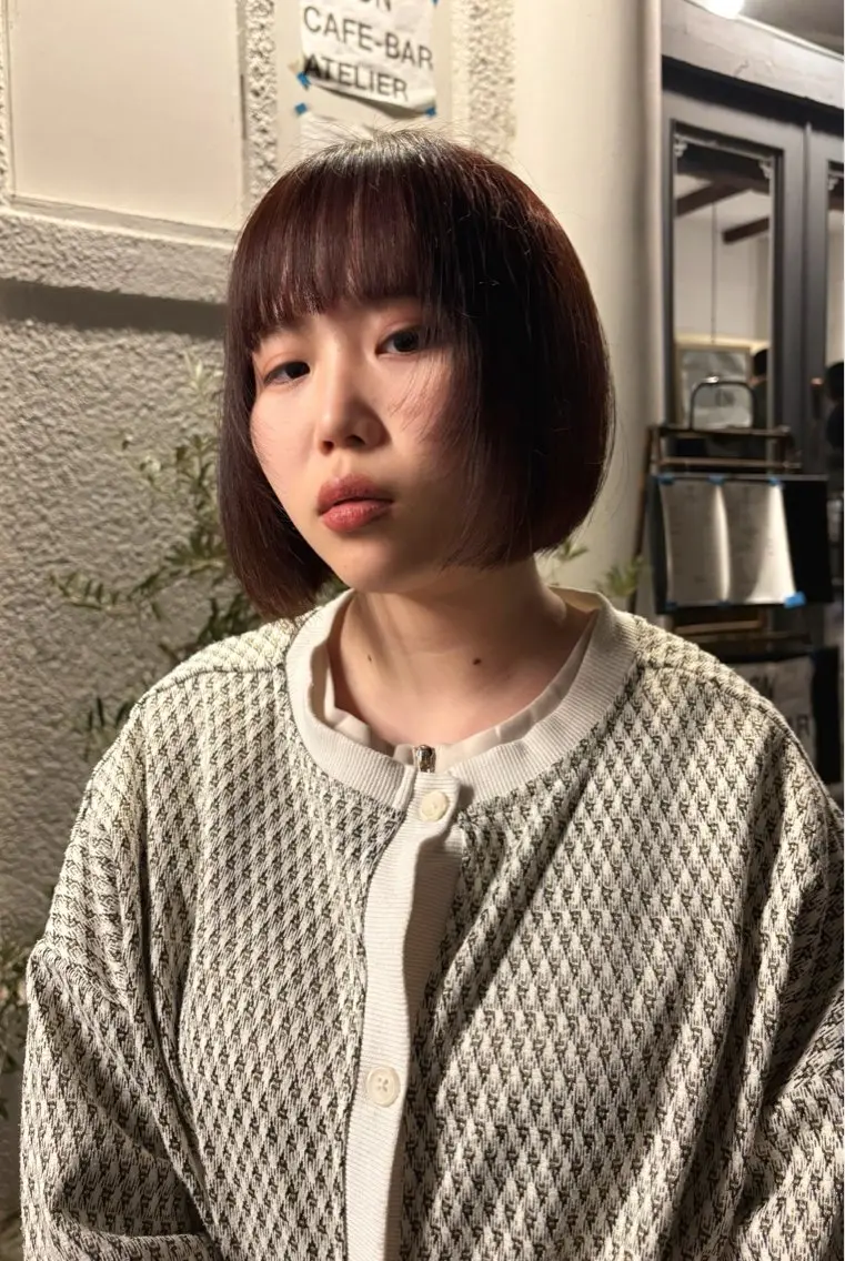 ショート ボブ・カラー 琴音のヘアスタイル